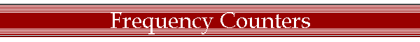 Frequency Counters